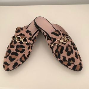 Kate Spade Leopard print mule size 8